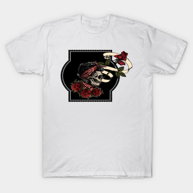 The PinUp Skull T-Shirt by eufritz